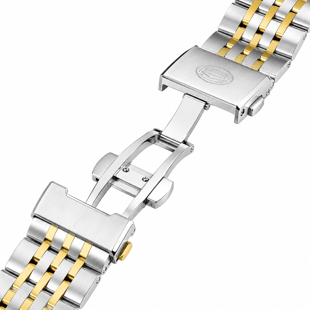 Cartier Skeleton Sun & Moon Automatic Two-Tone Watch
