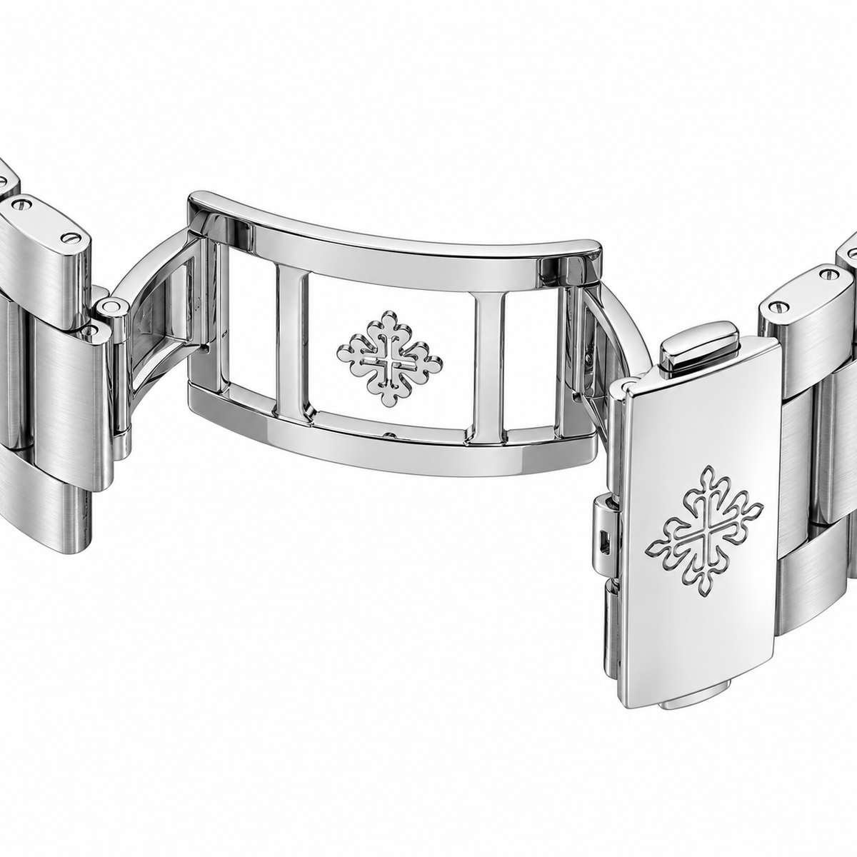 Patek Philippe Skeleton Sun & Moon Stainless Steel Automatic Watch