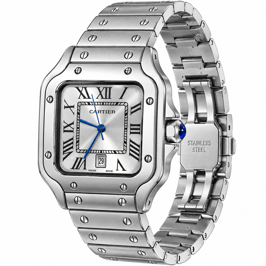 Cartier Santos de Cartier Stainless Steel Automatic Watch