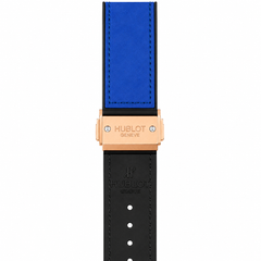 Hublot Classic Fusion Chronograph Automatic Leather Rubber Strap Watch