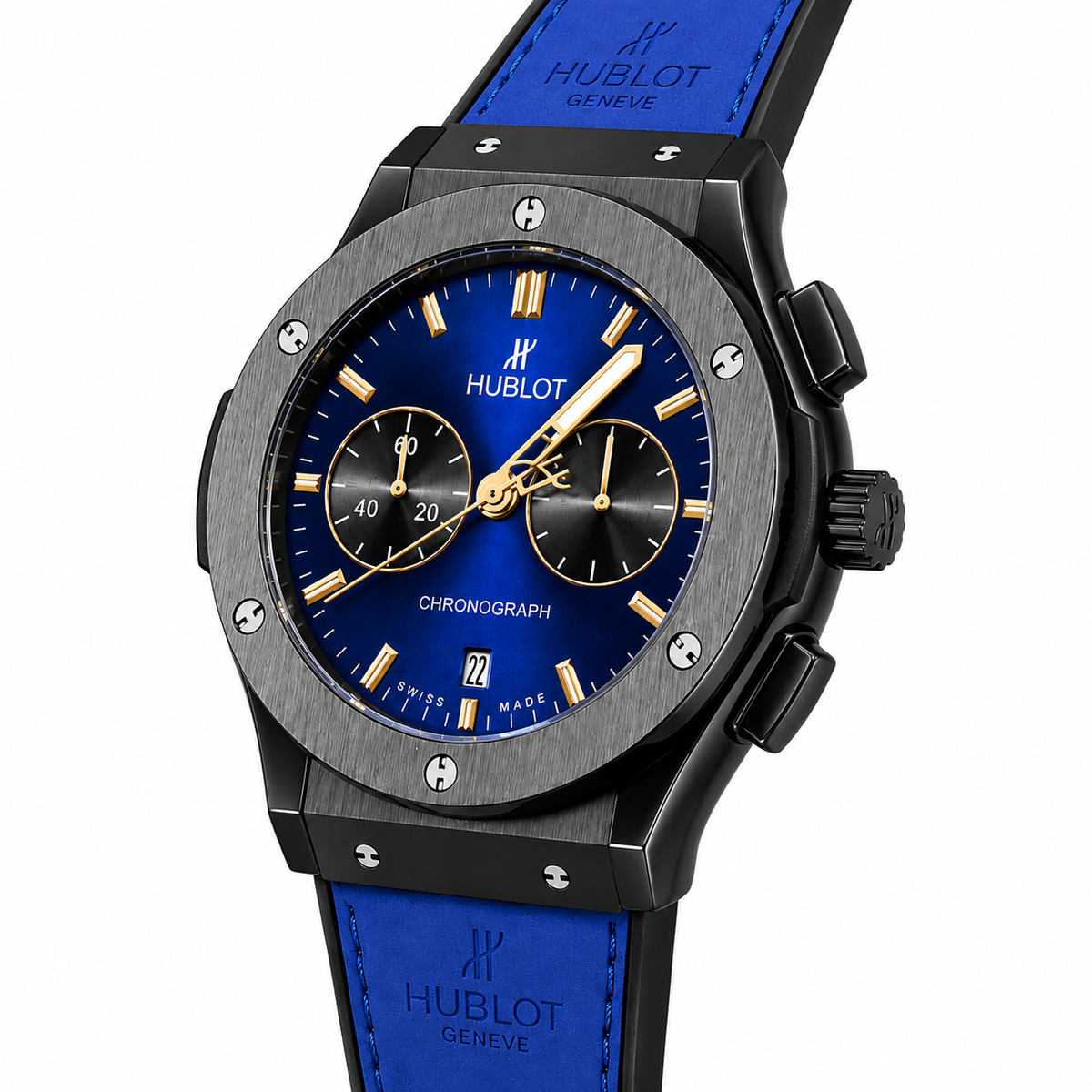 Hublot Classic Fusion Chronograph Black Ceramic Automatic Watch