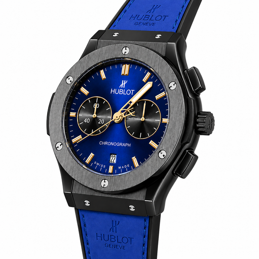 Hublot Classic Fusion Chronograph Black Ceramic Automatic Watch
