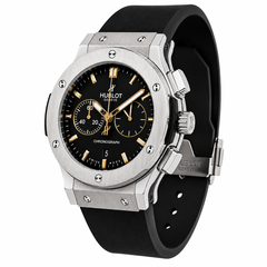 Hublot Classic Fusion Chronograph Titanium Rubber Strap Watch