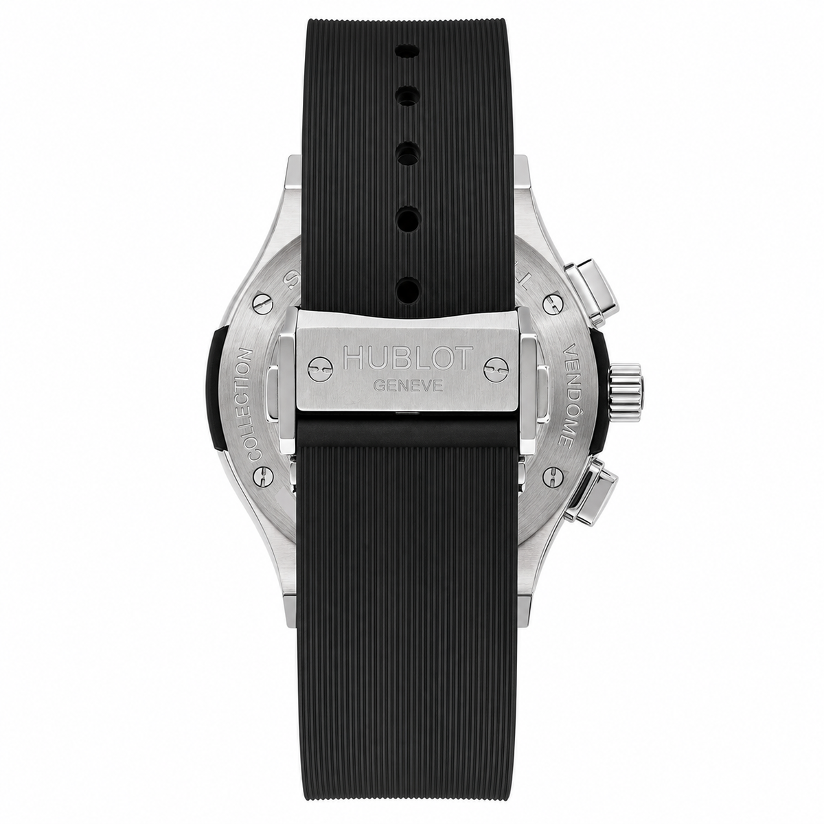 Hublot Classic Fusion Chronograph Titanium Rubber Strap Watch