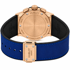 Hublot Classic Fusion Chronograph Automatic Leather  Strap Watch
