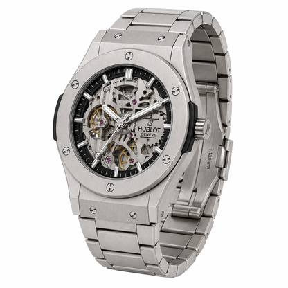Hublot Classic Fusion Aerofusion Skeleton Stainless Steel Automatic Watch