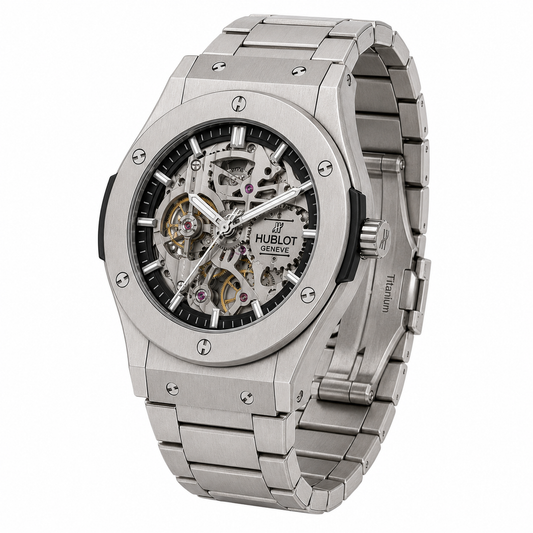 Hublot Classic Fusion Aerofusion Skeleton Stainless Steel Automatic Watch