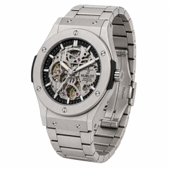 Hublot Classic Fusion Aerofusion Skeleton Stainless Steel Automatic Watch