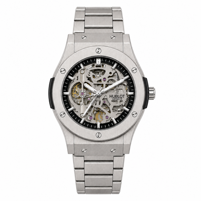 Hublot Classic Fusion Aerofusion Skeleton Stainless Steel Automatic Watch