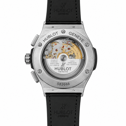 Hublot Big Bang Tourbillon Chronograph Leather  Strap Watch
