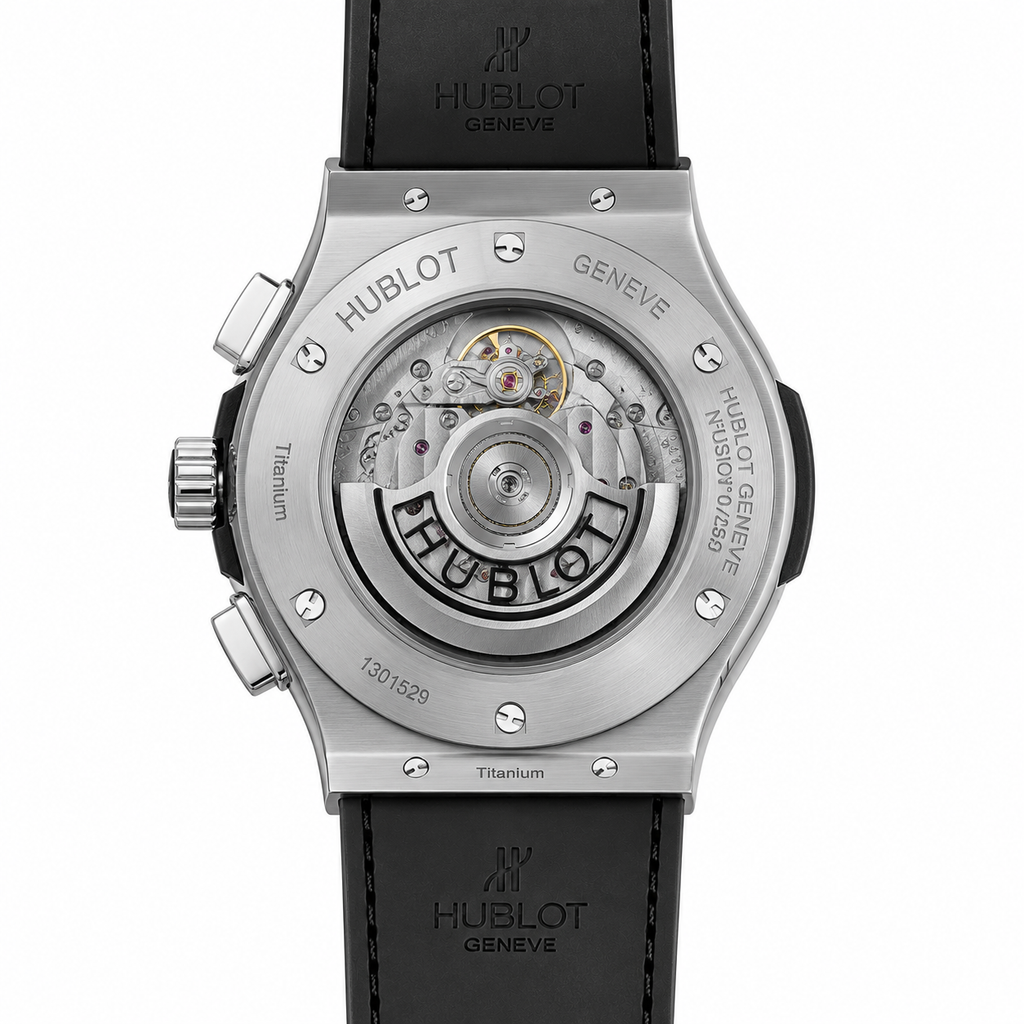 Hublot Big Bang Tourbillon Chronograph leather Strap Watch