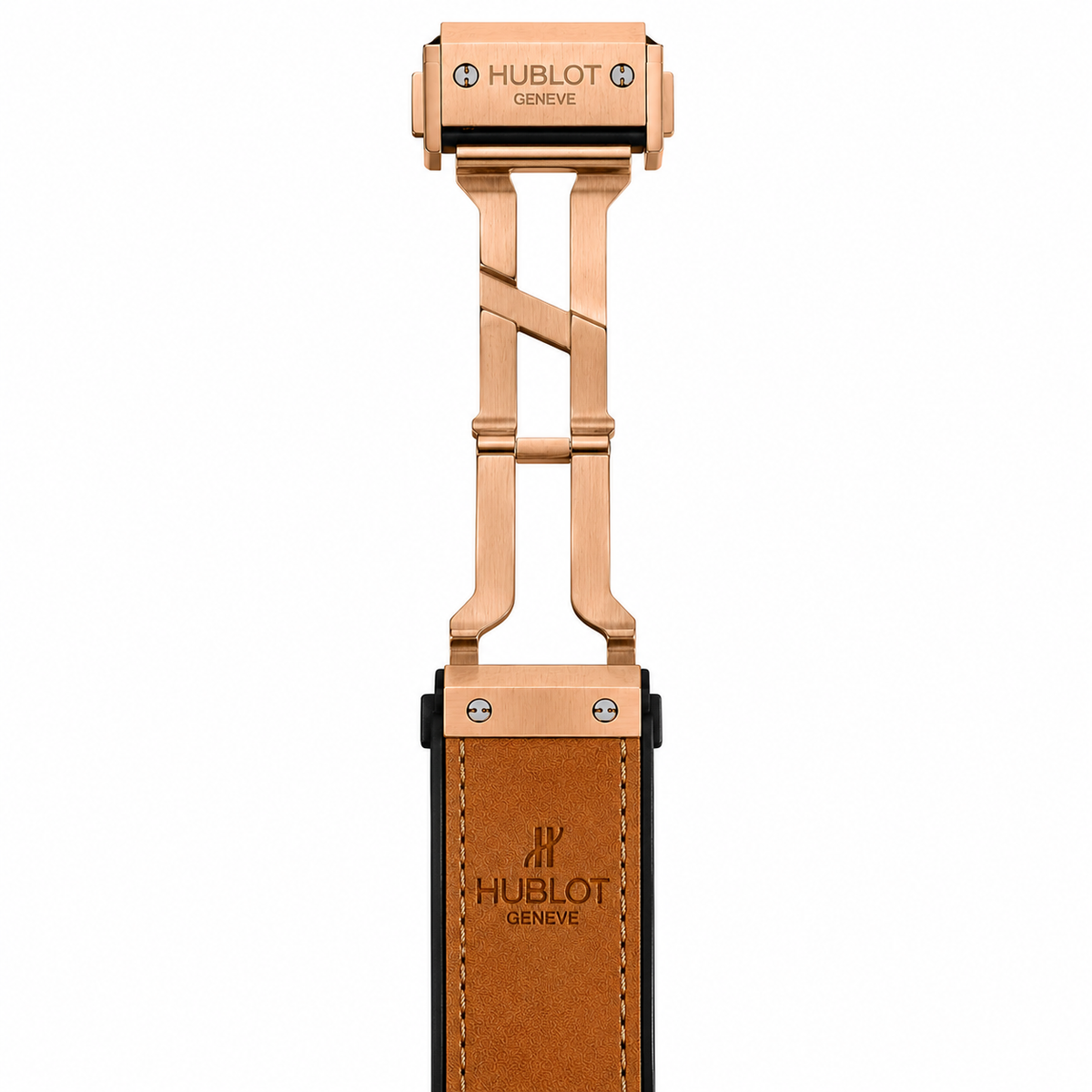 Hublot Classic Fusion Chronograph Quartz Leather Strap Watch
