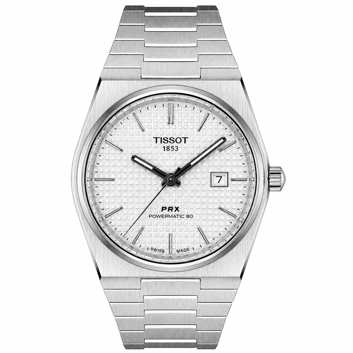 
                              Tissot PRX Powermatic 80 Stainless Steel Automatic Watch
                            
