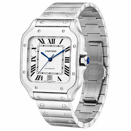 Cartier Santos de Cartier Stainless Steel Automatic Watch