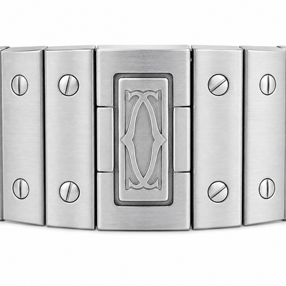 Cartier Santos Skeleton Stainless Steel Automatic Watch