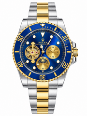 Rolex Submariner Style Tourbillon Multi-Function Automatic Watch