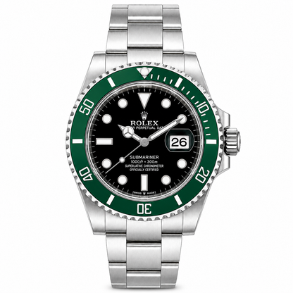 Rolex Submariner  Green Bezel Black Dial