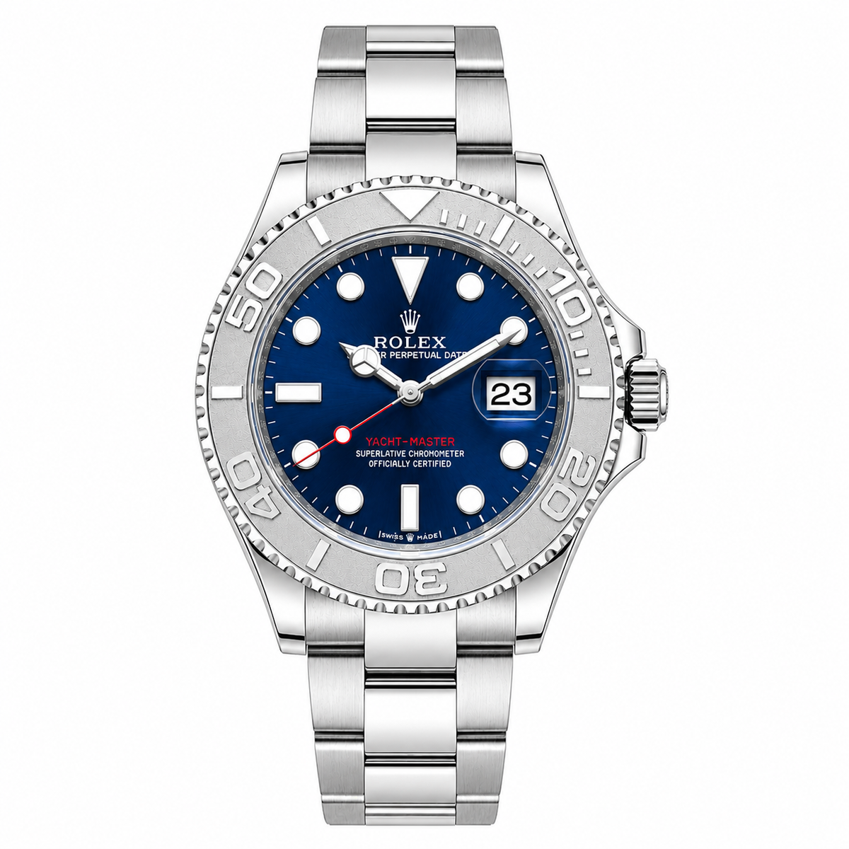 
                              Rolex Yacht-Master Blue Dial Stainless Steel
                            