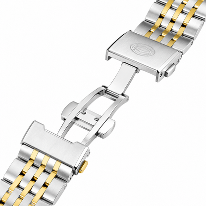 Cartier Skeleton Sun & Moon Automatic Two-Tone Watch