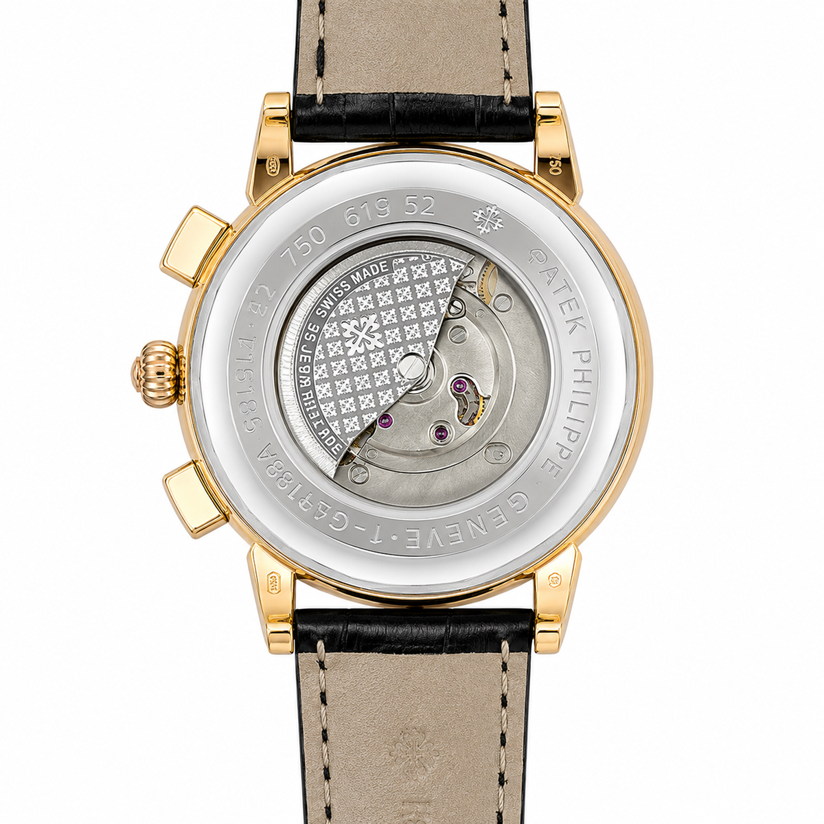 Patek Philippe Grand Complications Leather Watch