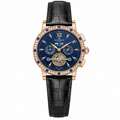 Patek Philippe Grand Complications Leather Watch