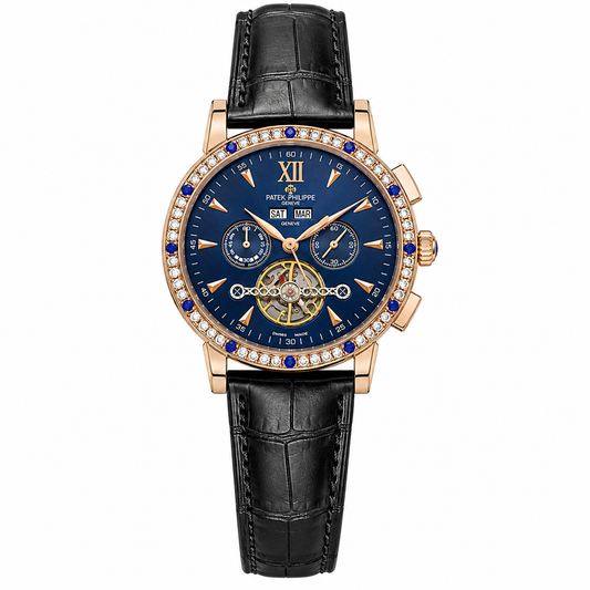 Patek Philippe Grand Complications Leather Watch