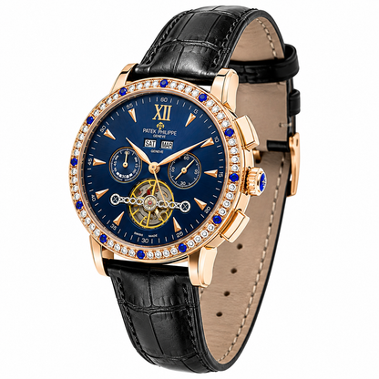 Patek Philippe Grand Complications Leather Watch