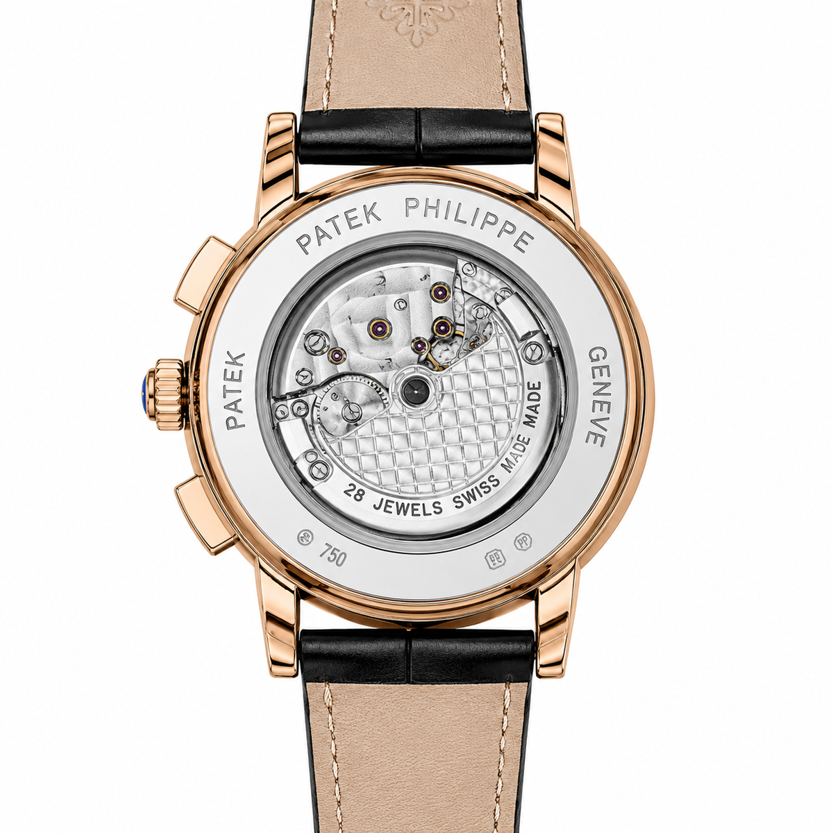 Patek Philippe Grand Complications Leather Watch