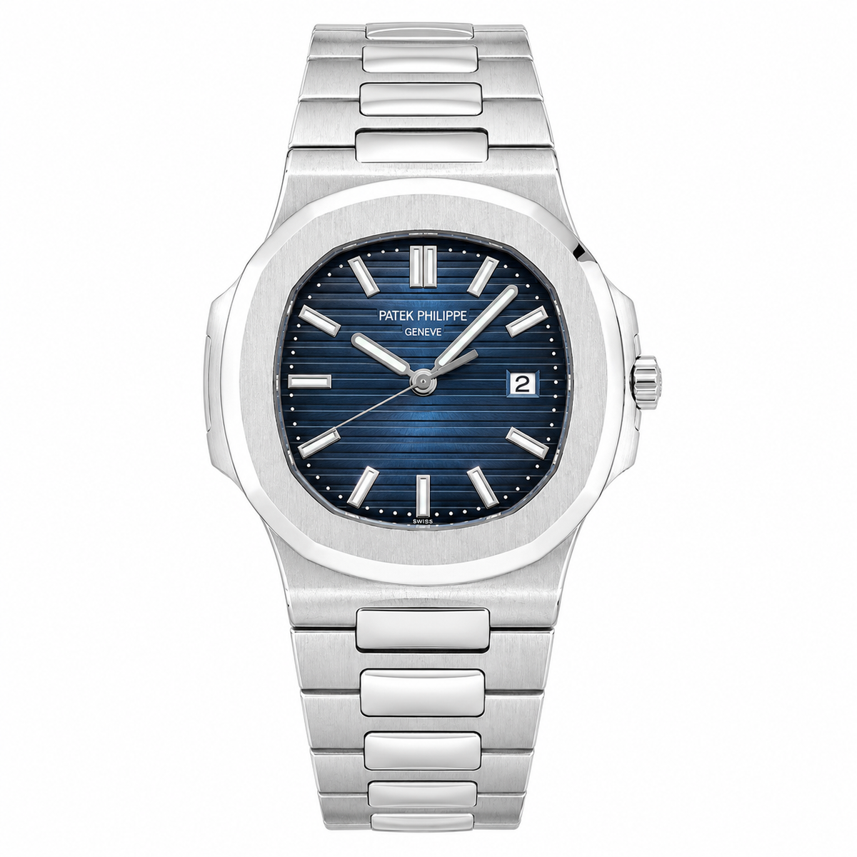 
                              Patek Philippe Nautilus Stainless Steel Automatic Watch
                            