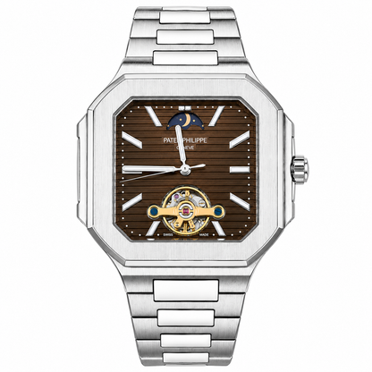 Patek Philippe Cubitus Tourbillon Stainless Steel Automatic Watch