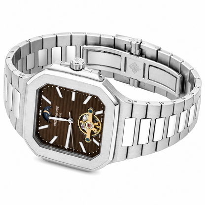 Patek Philippe Cubitus Tourbillon Stainless Steel Automatic Watch