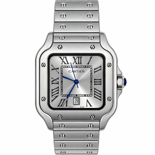 Cartier Santos de Cartier Stainless Steel Automatic Watch