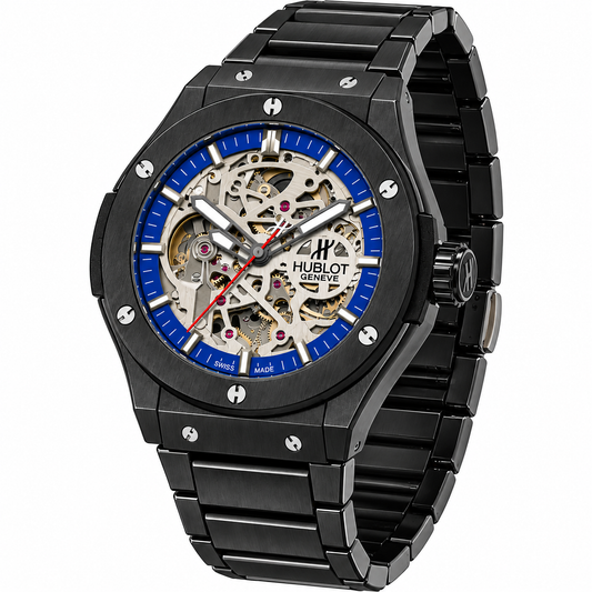 Hublot Classic Fusion Aerofusion Skeleton Black Ceramic Automatic Watch