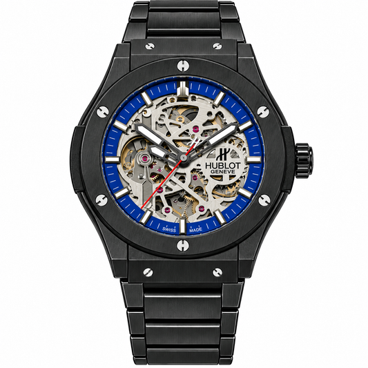 Hublot Classic Fusion Aerofusion Skeleton Black Ceramic Automatic Watch